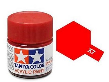 TAMIYA X7 ROSSO LUCIDO